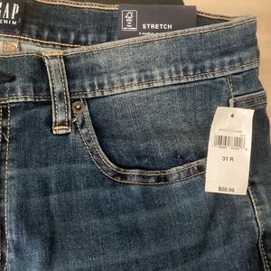 Gap new with tags  Great color, stretch 31/12 nice jeans